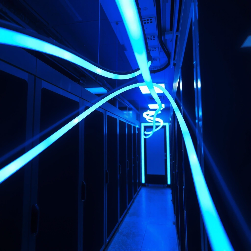 Fiber optic network visualization